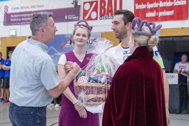 HSG Wetzlar vs Fuechse Berlin, 11 International Heide Cup 2019, Schneverdingen 11 08 19 Award ceremony HSG Wetzlar winner Copyright: xBEAUTIFULxSPORTS MarioxM.xKobergx