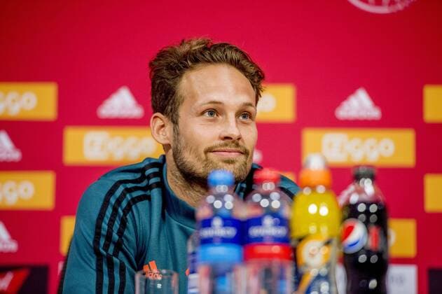 12-08-2019 VOETBAL: TRAINING AJAX: AMSTERDAM Daley Blind (Ajax) Foto: SCS Michel Utrecht xVIxVIxImagesx xSoenarxChamidxsportfotografiexIVx 200919603