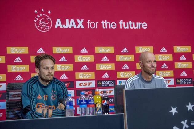12-08-2019 VOETBAL: TRAINING AJAX: AMSTERDAM Erik ten Hag, trainer Ajax Foto: SCS Michel Utrecht xVIxVIxImagesx xSoenarxChamidxsportfotografiexIVx 200919865