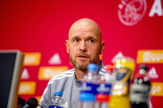 12-08-2019 VOETBAL: TRAINING AJAX: AMSTERDAM Erik ten Hag, trainer Ajax Foto: SCS Michel Utrecht xVIxVIxImagesx xSoenarxChamidxsportfotografiexIVx 200920033