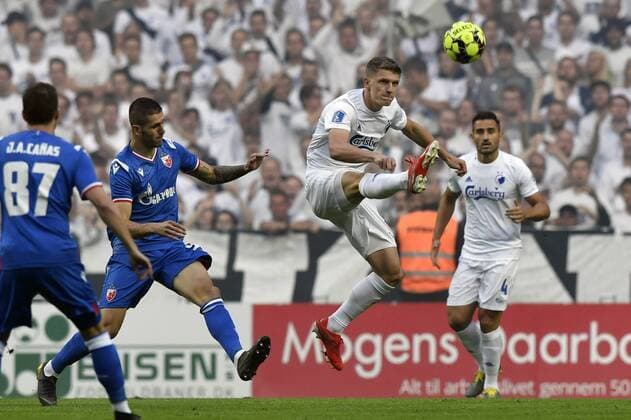 Jens Stage, FC Copenhagen in action in the Champions League qualifying match between FC Koebenhavn and Roede Stjerne i Parken in Copenhagen Tuesday, August 13, 2019, Denmark,  Copyright: AndersxKjaerbye xRitzauxScanpixx COP101 spdk20190813-201036-L