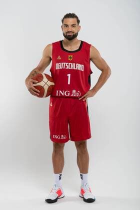 Basketball Trier 08 08 2019 German Basketball Federation DBB National Team Men Men Team Germany for the World Championship 2019 Joshiko Saibou