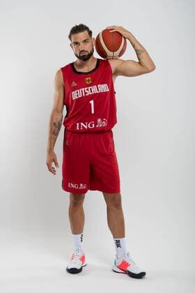 Basketball Trier 08 08 2019 German Basketball Federation DBB National Team Men Men Team Germany for the World Championship 2019 Joshiko Saibou