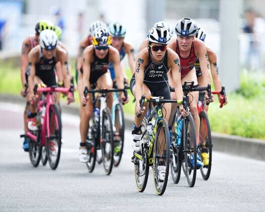 Yuko Takahashi (JPN), AUGUST 15, 2019 - Triathlon : 2019 ITU World Olympic Qualigication Event in Odaiba, Tokyo, Japan. Noxthirdxpartyxsales  (109806915)