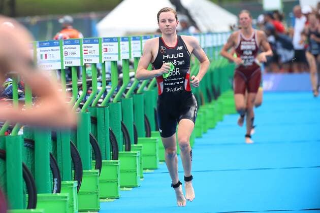 Georgia Taylor-Brown (GBR), AUGUST 15, 2019 - Triathlon : 2019 ITU World Olympic Qualification Event in Odaiba, Tokyo, Japan. Noxthirdxpartyxsales  (109819405)