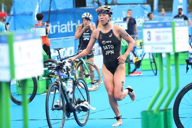 Yuka Sato (JPN), AUGUST 15, 2019 - Triathlon : 2019 ITU World Olympic Qualification Event in Odaiba, Tokyo, Japan. Noxthirdxpartyxsales  (109819406)