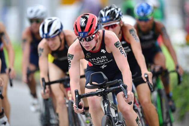 Sophie Coldwell (GBR), AUGUST 15, 2019 - Triathlon : 2019 ITU World Olympic Qualification Event in Odaiba, Tokyo, Japan. Noxthirdxpartyxsales  (109827589)