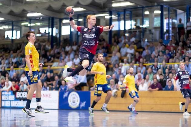 Anders Zachariassen No 22, SG Flensburg Handewitt Mecklenburger Stiere vs SG Flensburg Handewitt, Handball, DHB Cup, 17 08 19 Luebeck Schleswig Holstein Germany Copyright: xAgentur54Gradx xFelixxKoenigx