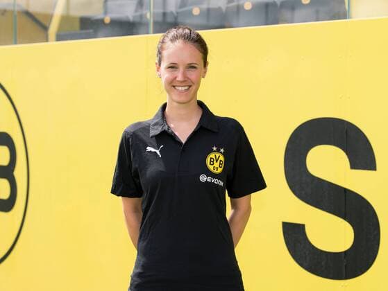 Swantje Thomssen Borussia Dortmund 1 BL, date of portrait 2019 2020 Team2