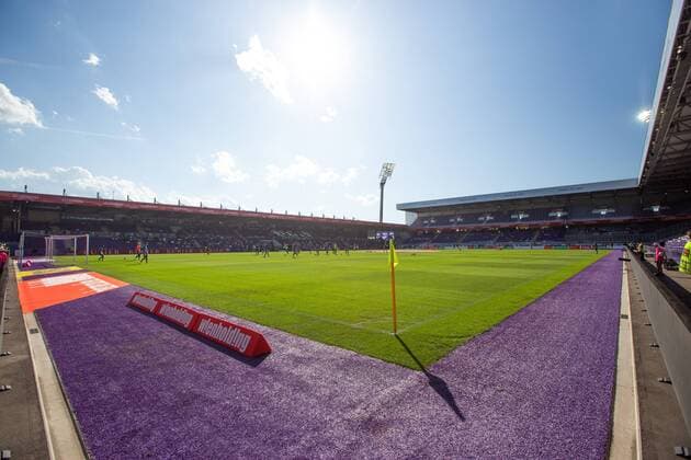 SOCCER - BL, A.Wien vs Admira VIENNA,AUSTRIA,18.AUG.19 - SOCCER - tipico Bundesliga, FK Austria Wien vs FC Admira Wacker Moedling. Image shows an overview of the stadium GEPAxpictures xDavidxBitzan