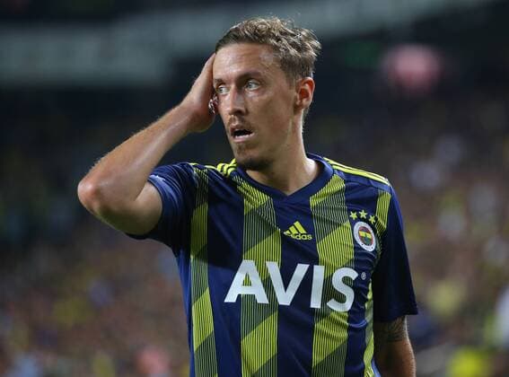 Max Kruse of Fenerbahce during the 2019 2020 Turkish Super League match Between Fenerbahce and Gazisehir Gaziantep at Ulker Stadium in Istanbul , Turkey on August 19 , 2019. 