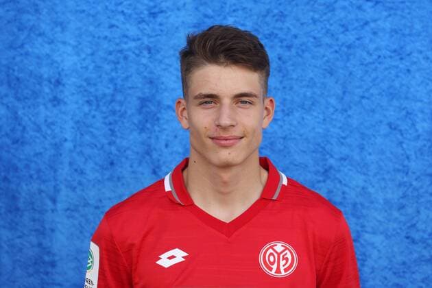HANS JURAJ HARTMANN 1. FSV MAINZ 05 U19 FUSSBALL, GER, A JUNIOREN BL SUED SUEDWEST, PORTRAETTERMIN 2019 2020 