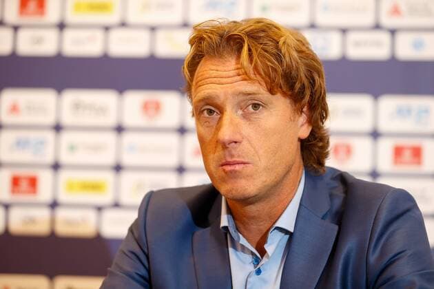 Dick Norman pictured during a press conference, PK, Pressekonferenz on the upcoming European Open ATP, Tennis Herren Antwerp tennis tournament, Wednesday 21 August 2019 in Antwerp. This year s edition of the tournament is taking place from 14 to 20 October. NICOLASxMAETERLINCK  x05646457x