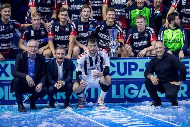 Pixum Super Cup 2019, SG Flensburg Handewitt THW Kiel, 21 08 2019 Match MVP Domagoj Duvnjak 4, THW Kiel, Pixum Super Cup 2019, SG Flensburg Handewitt THW Kiel, ISS Dome, Duesseldorf Copyright: xBEAUTIFULxSPORTS Wunderlx