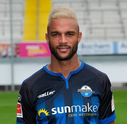 Khiry Shelton SC Paderborn 07 1 BL, date of portrait 2019 2020 Copyright: xAndreasxZobex