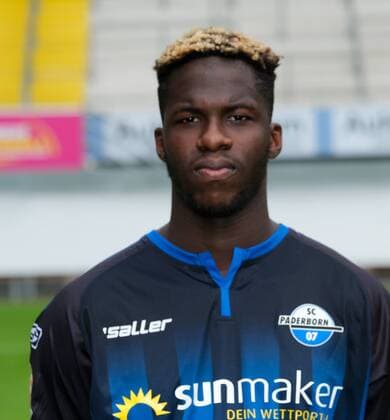 Johannes Dörfler SC Paderborn 07 1 BL, portrait date 2019 2020 Copyright: xAndreasxZobex