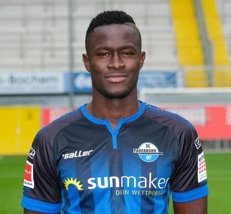Babacar Gueye SC Paderborn 07 1 BL, portrait date 2019 2020 Copyright: xAndreasxZobex