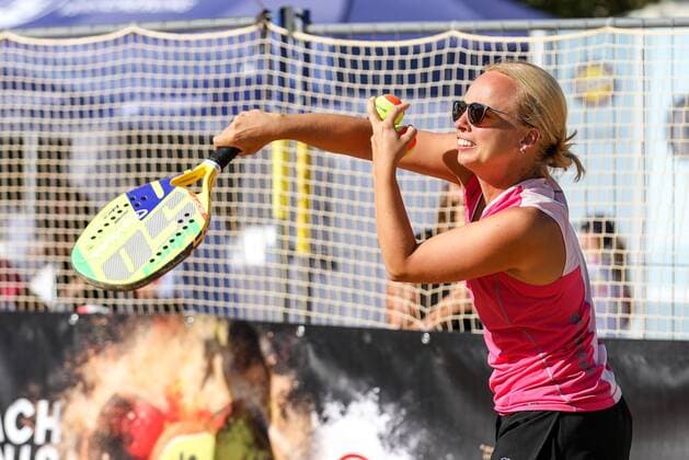 DTB Beach Challenge for tiebreak, beach tennis, German Championships and ITF Beach Tennis Saarlouis 2019, Kleiner Markt in Saarlouis, 23 08 2019,