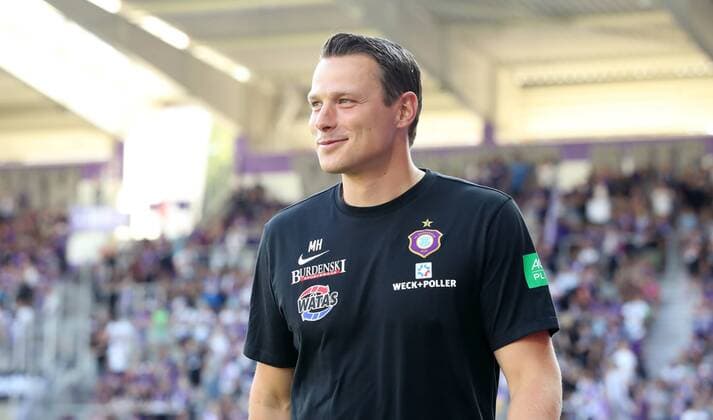 Aue, 23 08 2019, Erzgebirgsstadion, Football, 2 Bundesliga , FC Erzgebirge Aue vs VfB Stuttgart , In the picture interim coach Marc Hensel, Erzgebirge Aue ,
