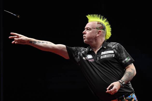Bilder des Jahres 2019, Sport 08 August Sport Bilder des Tages 23rd August 2019, Hamilton, New Zealand; Peter Wright in action during the Day 1 of the 2019 New Zealand Darts Masters, Claudelands Arena, Hamilton - Editorial Use Only.  ActionPlus12162183 RaghavanxVenugopal
