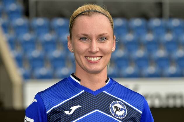 07 08 2019 pmk NB146870 football women 2 Bundesliga season 2019 2020 DSC Arminia Bielefeld women photo shoot Grit BENDER 13 Bielefeld