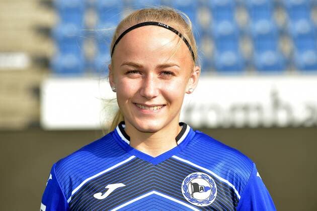 07 08 2019 pmk NB146881 football women 2 Bundesliga season 2019 2020 DSC Arminia Bielefeld women photo shoot Fabienne BRAKEMEIER 26 Bielefeld