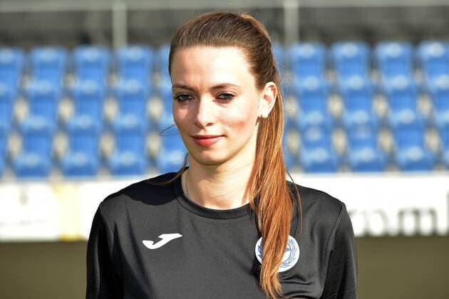07 08 2019 pmk NB146886 Football Women 2 Bundesliga Season 2019 2020 DSC Arminia Bielefeld Women Photo session Claudia BUJNA Physiotherapist Bielefeld