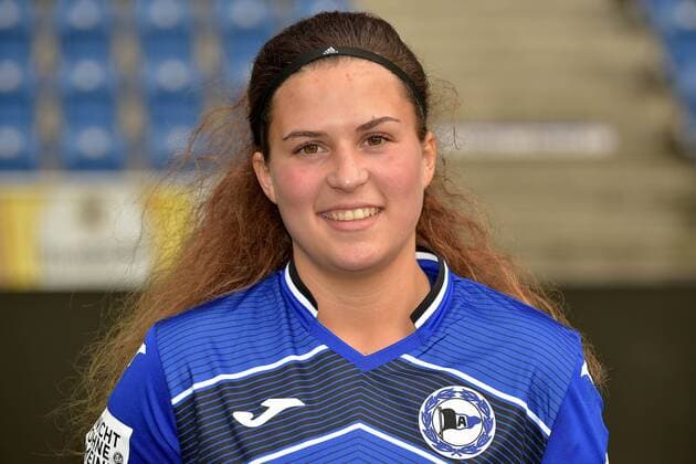 07 08 2019 pmk NB146876 Football Women 2 Bundesliga Season 2019 2020 DSC Arminia Bielefeld Women Photo opportunity Chantal CAMPOS CHAVERO 20 Bielefeld
