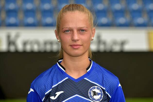 07 08 2019 pmk NB146875 Football Women 2 Bundesliga Season 2019 2020 DSC Arminia Bielefeld Women Photo opportunity Leonora EJUPI 19 Bielefeld