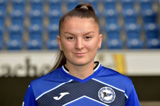 07 08 2019 pmk NB146867 soccer women 2 Bundesliga season 2019 2020 DSC Arminia Bielefeld women photo shoot Gentiana FETAJ 09 Bielefeld