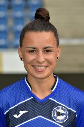 07 08 2019 pmk NB146977 soccer women 2 Bundesliga season 2019 2020 DSC Arminia Bielefeld women photo shoot Sarah GRUENHEID 21 Bielefeld