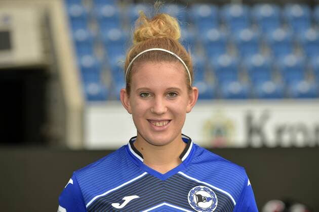 07 08 2019 pmk NB146872 football women 2 Bundesliga season 2019 2020 DSC Arminia Bielefeld women photo session Sandra HAUSBERGER 16 Bielefeld