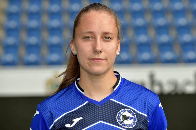 07 08 2019 pmk NB146864 football women 2 Bundesliga season 2019 2020 DSC Arminia Bielefeld women photo session Leonie HEITLINDEMANN 06 Bielefeld