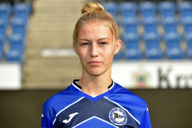 07 08 2019 pmk NB146880 football women 2 Bundesliga season 2019 2020 DSC Arminia Bielefeld women photo opportunity Sophie KRALL 25 Bielefeld