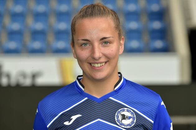 07 08 2019 pmk NB146868 football women 2 Bundesliga season 2019 2020 DSC Arminia Bielefeld women photo shooting Lisa LOESCH 10 Bielefeld