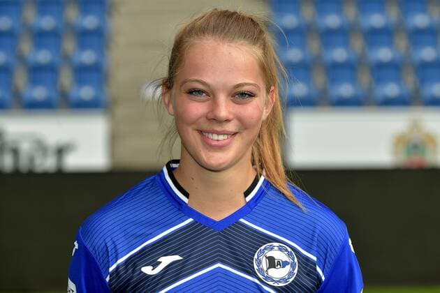 07 08 2019 pmk NB146862 soccer women 2 Bundesliga season 2019 2020 DSC Arminia Bielefeld women photo opportunity Charlotte SCHOENING 03 Bielefeld
