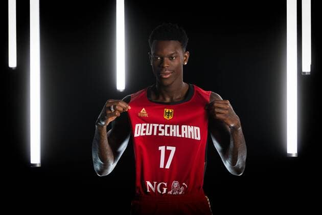 Basketball Hamburg 15 08 2019 German Basketball Federation DBB National Team Men Men Preparation Game for World Cup 2019 Team Germany GER Dennis Schröder Schroeder Germany, No 17 Schröder