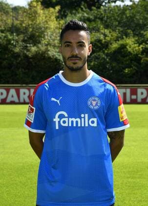 Salim Khelifi Holstein Kiel 2 BL, portrait date 2019 2020, football, men, 24 08 19 Kiel NLZ Projendorf Kiel Germany