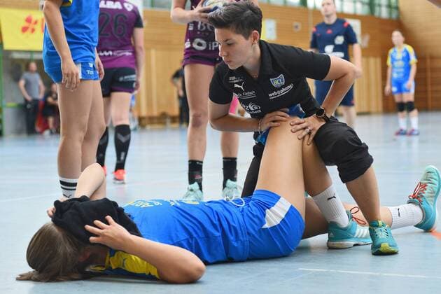 Lea Guderian HC Leipzig 17 DHB, Handball, Women, Preparation , Tournament , Lotto Cup, Ludwigsburg, 24 08 2019, Photo TBaur Eibner 28 International Womens Handball Tournament Lotto Cup Ludwigsburg Copyright: xEIBNER TobiasxBaurx EP_TBR