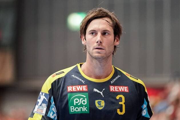 Uwe Gensheimer RNL, 3 , single picture, action, action, 25 08 2019, Ludwigshafen am Rhein, handball, Bundesliga, TSG Ludwigshafen Friesenheim The owls Rhein Neckar Löwen xozx
