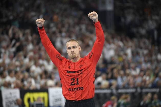 Dario Quenstedt THW Kiel , Liqui Moly Handball Bundesliga, Men, 1 Matchday, THW Kiel vs FA Göppingen, 25 08 19 Kiel Sparkassen Arena Schleswig Holstein Germany