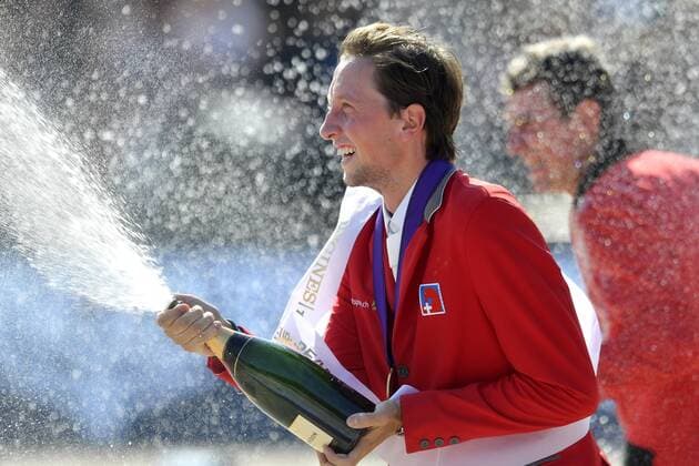 Bilder des Jahres 2019, Sport 08 August Martin Fuchs SUI during the Longines FEI Jumping European Championship, EM, Europameisterschaft 2019 on August 25 2019 in Rotterdam, Netherlands. Noxthirdxpartyxsales  (110446425)