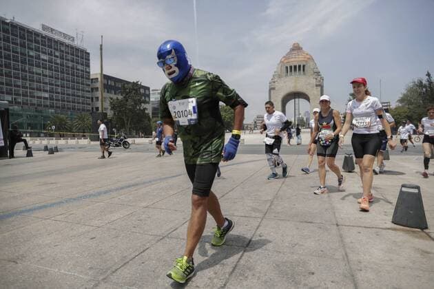 August 25, 2019 EUM20190825DEP25 JPG CITY OF MEXICO MarathonMarathon CDMX August 25, 2019 Aspects of the Mexico City Marathon that took place from Ciudad Universitaria to Zocalo capitalino Photo Agency EL UNIVERSALIvan StephensEELG Latin News August 25, 2019  - ZUMAu78_ 20190825_zaf_u78_048 Copyright: xElxUniversalx