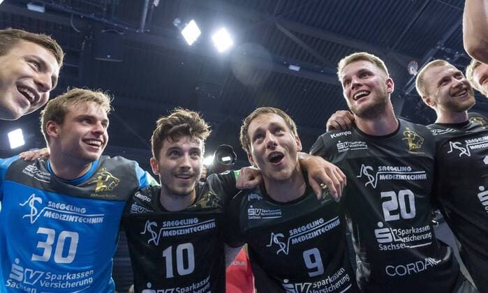 25 8 2019, Dresdner Jubel, Handball, 2 Bundesliga, HC Elbflorenz Dresden ThSV Eisenach 28 26, c MR