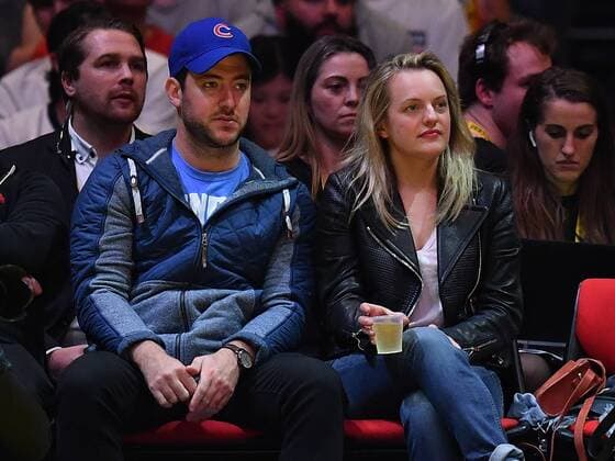 BASKETBALL CANADA USA, Actor Elisabeth Moss (centre right) is seen during during the Pre-FIBA World Cup series match between Canada and the USA at Qudos Bank Arena in Sydney, Monday, August 26, 2019. ( NO ARCHIVING, EDITORIAL USE ONLY, NO USE IN BOOKS WITHOUT CONSENT SYDNEY NSW AUSTRALIA  Copyright: xDEANxLEWINSx 20190826001415009563