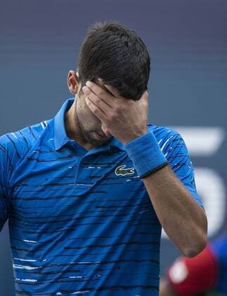 August 26, 2019, Flushing Meadows, New York, United States of America: Novak Djokovic during his match against Roberto Carballes Baena on Day 1 of the 2019 US Open at USTA Billie Jean King National Tennis Center on Wednesday August 26, 2019 in the Flushing neighborhood of the Queens borough of New York City. Djokovic defeats Carballes Baena, (6-4), (6-1), (6-4). JAVIER ROJAS PI Djokovic defeats Carballes Baena, (6-4), (6-1), (6-4) - ZUMAp124 20190826_zaa_p124_043 Copyright: xJavierxRojas Pix
