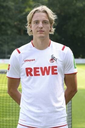 Sebastiaan Bornauw 1 FC Köln 1 BL, portrait date 2019 2020