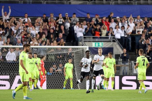PXL_UEFA Champions League - Play off, 2nd leg - Rosenborg BK vs GNK Dinamo 27.08.2019., Trondheim, Norway - UEFA Champions League Play-offs, 2nd leg between Rosenborg BK and GNK Dinamo at Lerkendal Stadium in Trondheim, Norway.  JuricaxGaloic PIXSELL