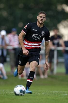Meerbusch, Germany, football, preparation match, TSV Meerbusch vs Fortuna Düsseldorf 0 6 at 27 08 2019 in Meerbusch Lank Lex Tyger LOBINGER F 95