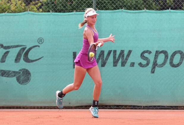TENNIS - ITF Future Ladies VIENNA,AUSTRIA,28.AUG.19 - TENNIS - ITF Future Ladies. Image shows Sinja Kraus (AUT). GEPAxpictures xChristianxOrt